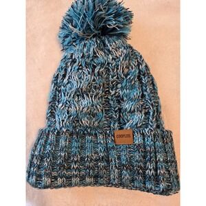 3-Pieces Winter Beanie Hat Scarf and Touch Screen Gloves Set Warm Knit Skull ...